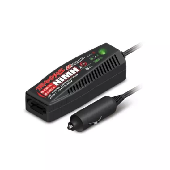 Charger, 12V DC, 2 amp (5 - 6 cell, 6.0 - 7.2 volt, NiMH)