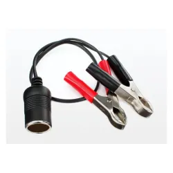 12V ADAPTER (FEMALE) TO ALLIGATOR CLIPS, TRX2979