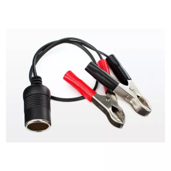 12V ADAPTER (FEMALE) TO ALLIGATOR CLIPS, TRX2979