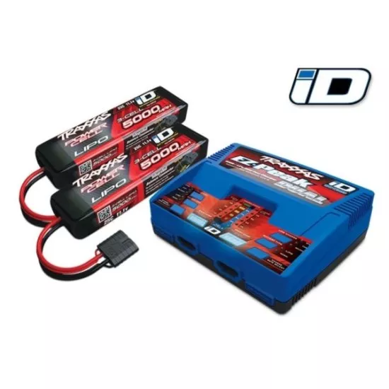 Traxxas 6S COMBO  (2X 2872X 11.1V  LiPo & 1X 2972G duo charg