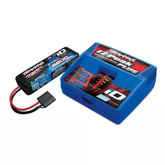 Traxxas 2S (1X 2843X 7.4V LiPO& 1X 2970G ID charger