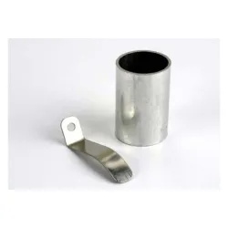 Exhaust tube, retainer strap (metal) (N. Hawk/Buggy/Street)