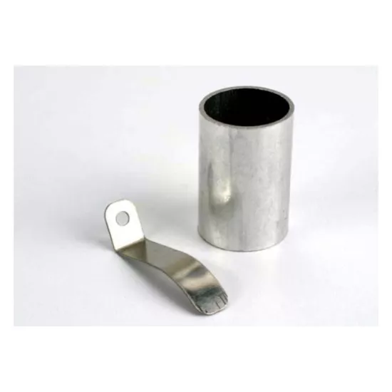 Exhaust tube, retainer strap (metal) (N. Hawk/Buggy/Street)