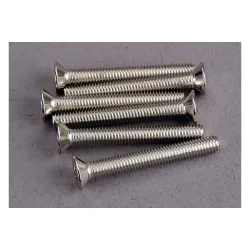 Screws, 3x24mm countersunk machine (6)