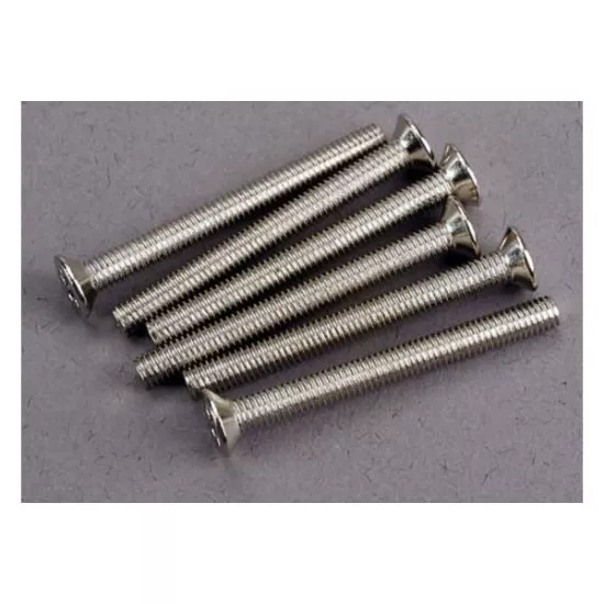 Screws, 3x30mm countersunk machine (6), TRX3163