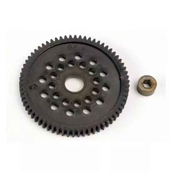 Spur gear (66-Tooth) (32-Pitch) w/bushing, TRX3166