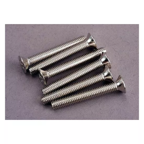 Screws, 4x30mm countersunk machine (6), TRX3169