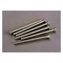 Screws, 3x36mm countersunk machine (6)