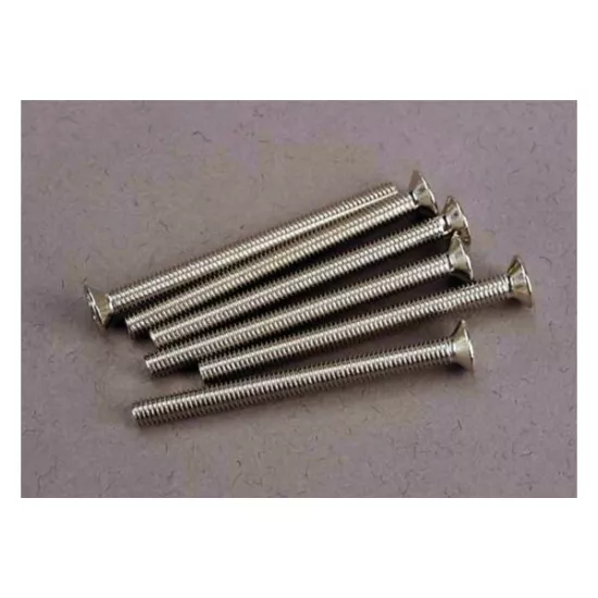 Screws, 3x36mm countersunk machine (6)