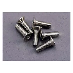Screws, 3x10mm countersunk machine (6), TRX3177