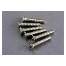 Screws, 3x15mm countersunk machine (6), TRX3179