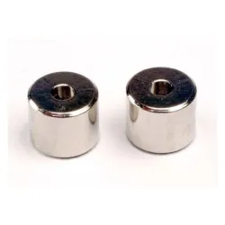 Collars, screw (2)/ set screws, 3mm (2), TRX3182