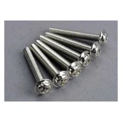 Screws, 3x20mm washerhead machine (6)