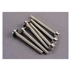 Screws, 3x26mm washerhead machine (6), TRX3194