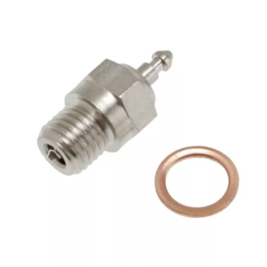 Glow plug, super-duty (long-medium)/gasket, TRX3232X