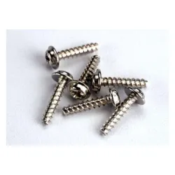 Screws, 3x14mm washerhead self-tapping (6)