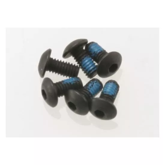 Screws, 2.5x5mm button-head machine (hex drive) (6), TRX3347