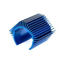 Heat sink, low profile, Velineon 1200XL (aluminum, blue-anodized)