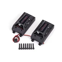 Dual cooling fan kit, low profile (with shroud) (fits #3491 motor)