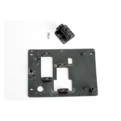Tray, radio/ drive shaft mount w/ pressure fitting