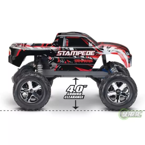 Traxxas Stampede RTR 2.4GHz met batterij en 12v lader groen