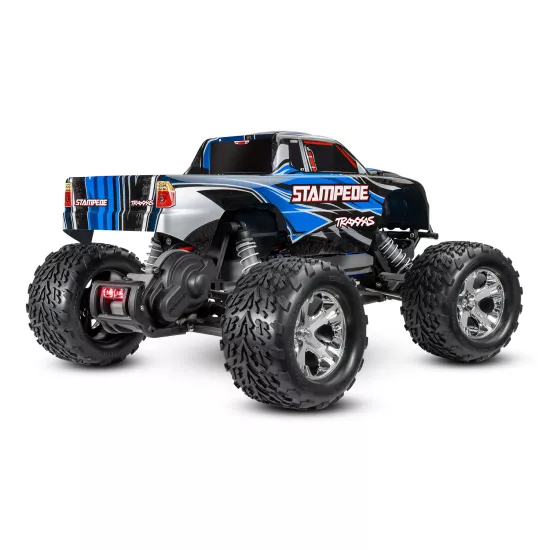 Traxxas Stampede XL5 incl LED verlichting, batterij en 12v lader (blauw)