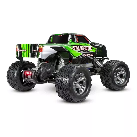 Traxxas Stampede XL5 incl LED verlichting, batterij en 12v lader (groen)