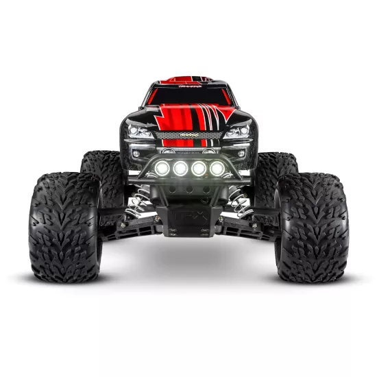 Traxxas Stampede XL5 incl LED verlichting, batterij en 12v lader (rood)