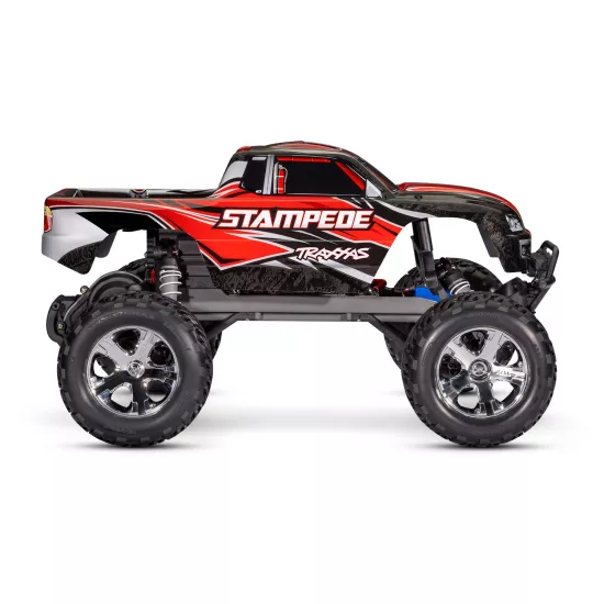 Traxxas Stampede XL5 incl LED verlichting, batterij en 12v lader (rood)