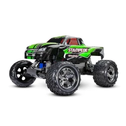 Stampede 1/10 Schaal Monster Truck met USB-c lader en 3000mah accu Groen