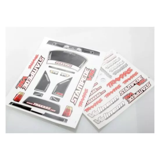 Decal sheets, Stampede VXL