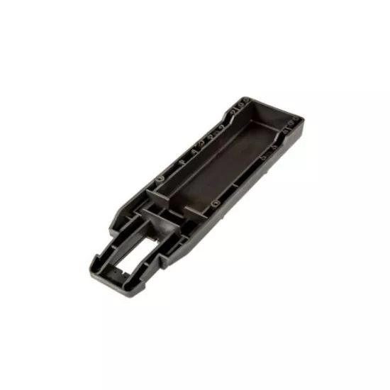 Main chassis (black) (164mm long battery compartment) (fits both flat and hump style battery packs) (use only with #3626R ESC mounting plate)