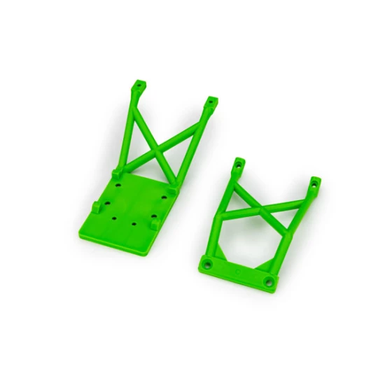 Skid plates, front & rear (green)