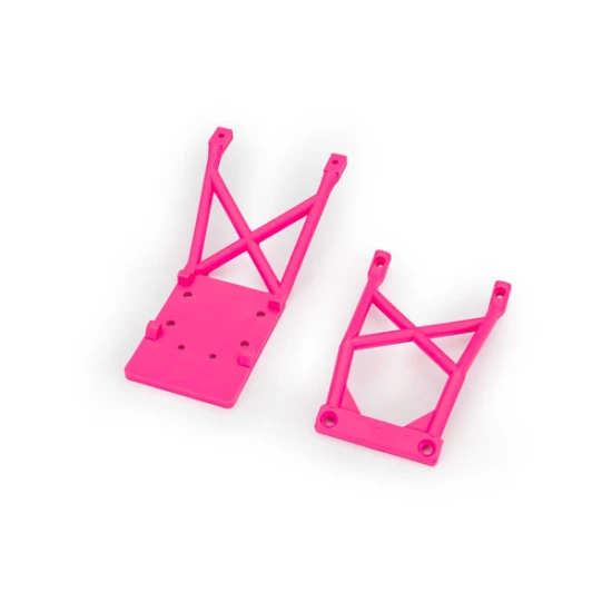 Skid plates, front & rear (pink)
