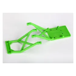 Skid plates, front & rear (green)