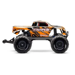 Traxxas Stampede 2WD Brushed HD inclusief batterij en USB-C lader Oranje X
