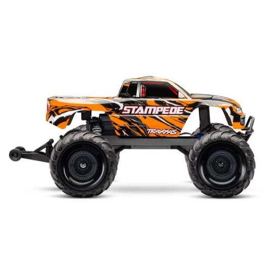 Traxxas Stampede 2WD Brushed HD inclusief batterij en USB-C lader Oranje X