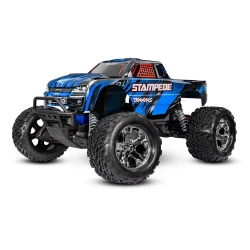 Traxxas Stampede 2WD Brushed HD inclusief batterij & USB-C lader Blauw