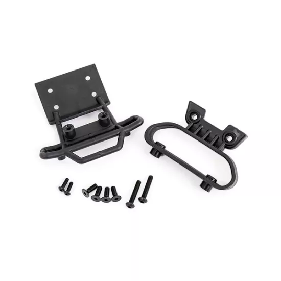 Bumper, front/ bumper mount/ 4x12 CCS (4)/ 4x22 BCS (2)/ 3x10 BCS (2) (fits 2WD Bigfoot No. 1) (for LED light kit installation)