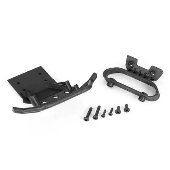 Bumper, front/ bumper mount/ 4x12 CCS (2)/ 4x22 BCS (2)/ 3x12 BCS (2) (fits 2WD Stampede) (for LED light kit installation)