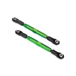 Camber links, rear (TUBES green-anodized, 7075-T6 aluminum, stronger than titani