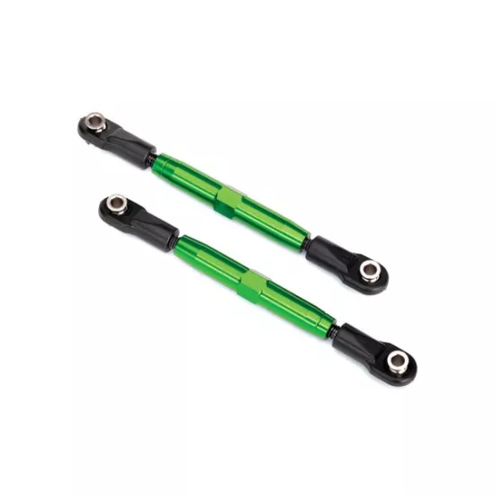 Camber links, rear (TUBES green-anodized, 7075-T6 aluminum, stronger than titani