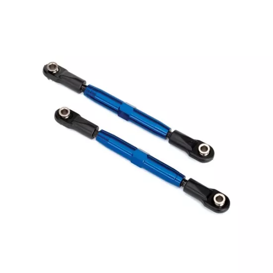 Camber links, rear (TUBES blue-anodized, 7075-T6 aluminum, stronger than titaniu