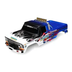 Body, Bigfoot® Flame, Officially Licensereplica (painted, decals applied), TRX3653