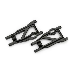 Zwarte draagarmen, voor/achter (links en rechts) (2) (heavy duty, koudweermateriaal)
