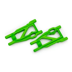 Suspension arms, green, front/rear (left & right), heavy duty (2)