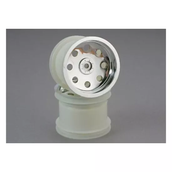 Wheels, chrome (2.2'') (rear) (2), TRX3672