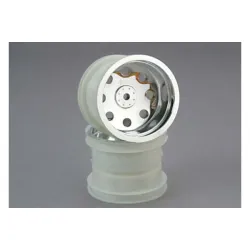Wheels, chrome (2.2'') (front) (2), TRX3673
