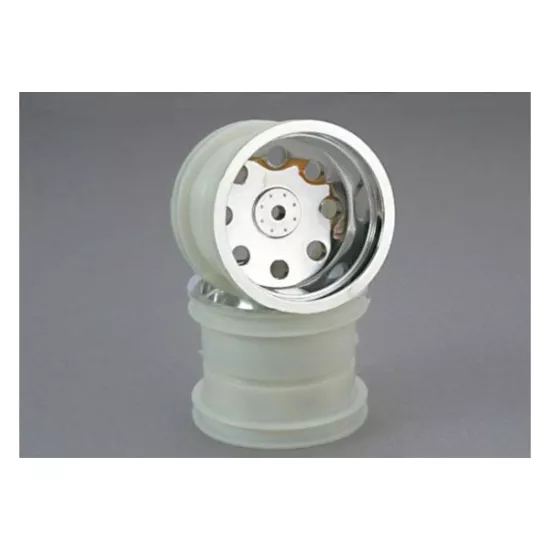 Wheels, chrome (2.2'') (front) (2), TRX3673