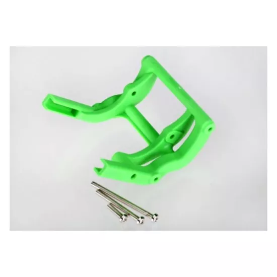 Wheelie bar mount (1) / hardware (green), TRX3677A